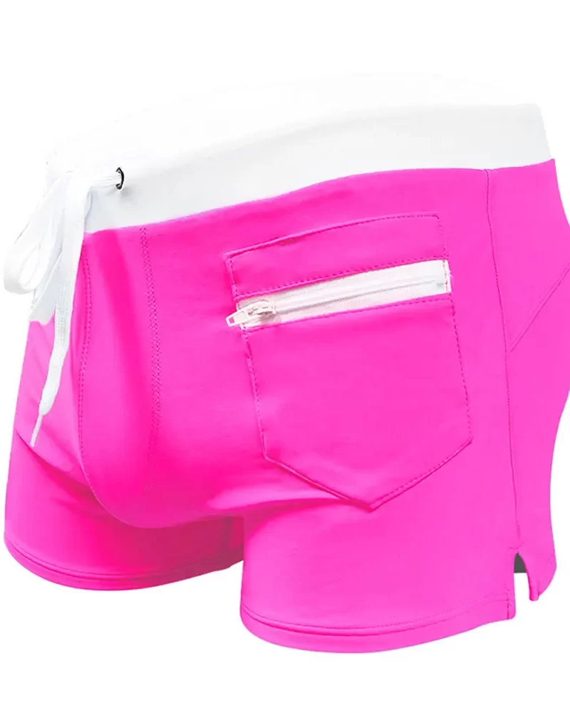Sunga Importada|Short com Zíper e Cordão Estilo Boxer Ideal para Praia e Piscina